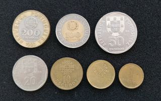 7 Monedas de Portugal