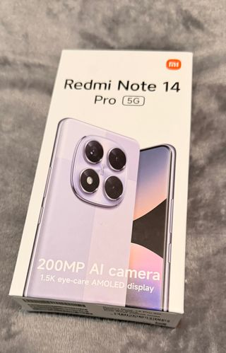 Xiaomi Redmi Note 14 Pro + 5G 256 precintado neg