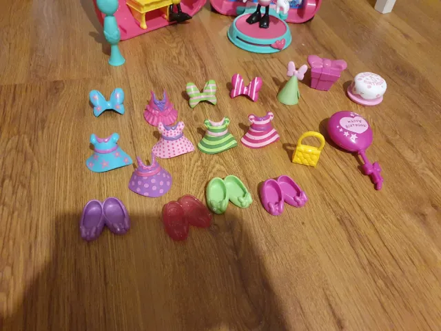 Set Minnie Mouse Moda y Pasarela Muchos Accesorios