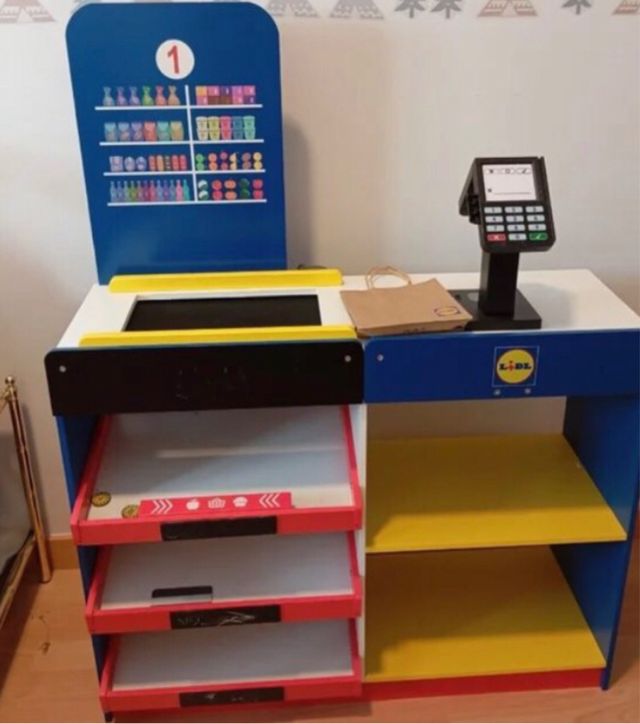 Cassa Registratrice Supermercato Infantile Lidl