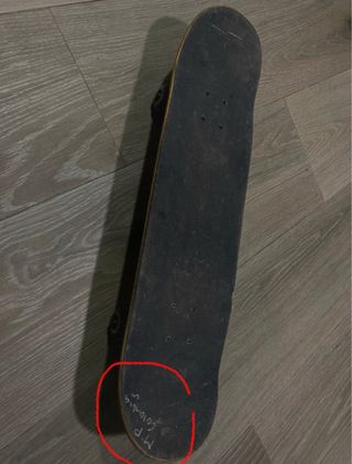 Patín Skate Diseño Lobo Salvaje