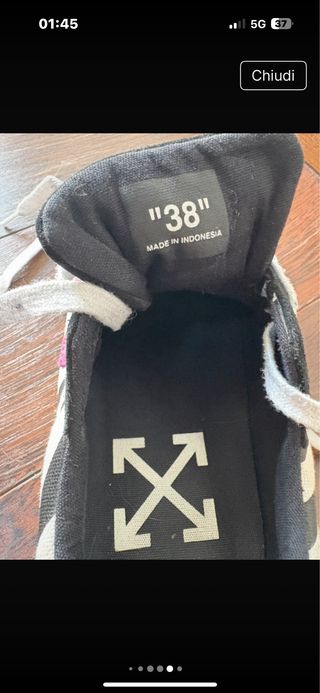 Off White Scarpe da ginnastica