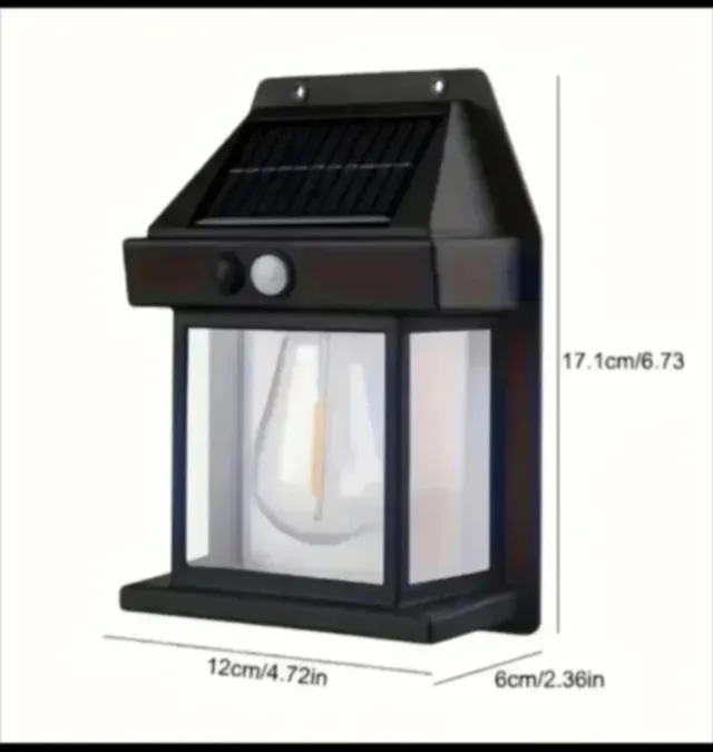 2 Focos Solares Lâmpada Tungstênio Médio (17X12)