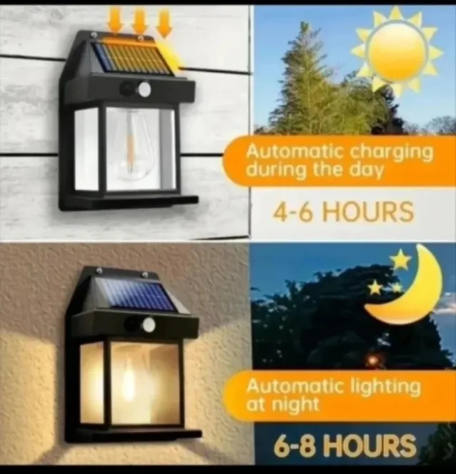 2 Focos Solares Lâmpada Tungstênio Médio (17X12)