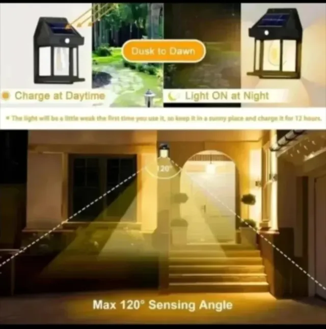 2 Focos Solares Lâmpada Tungstênio Médio (17X12)