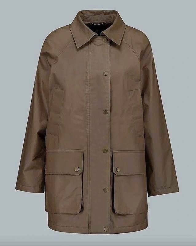 Gabardina impermeable acolchada