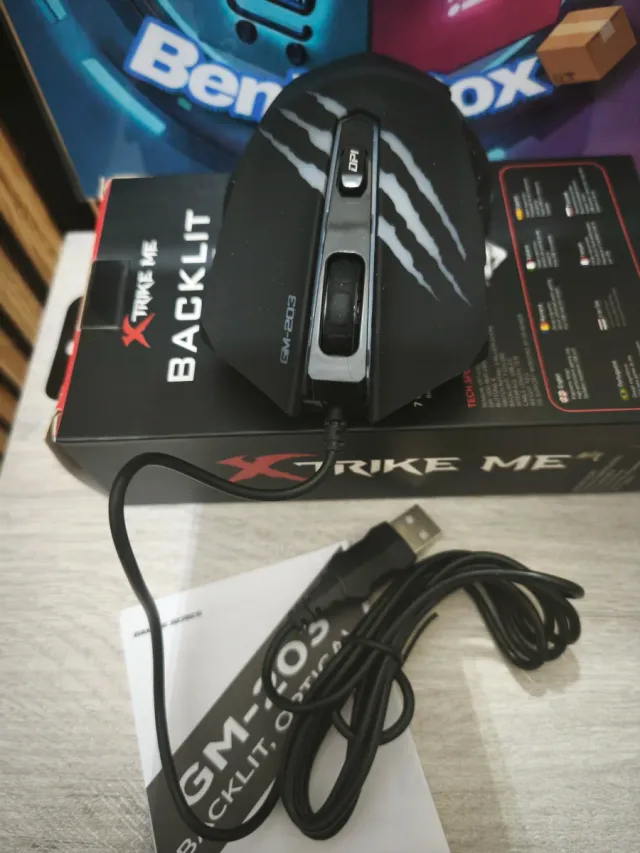 Ratón Gaming Xtrike Me GM-203 Backlit