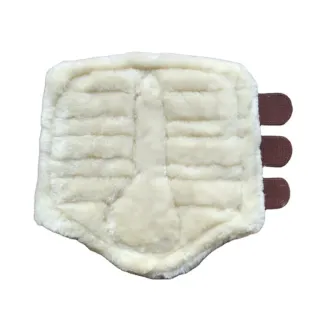 Protectores de equitación con borreguito talla L