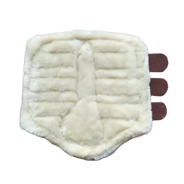 Protectores de equitación con borreguito talla L