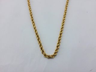 cadena oro 18k 26cm