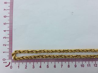 cadena oro 18k 26cm