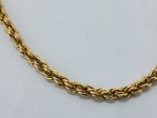 cadena oro 18k 26cm