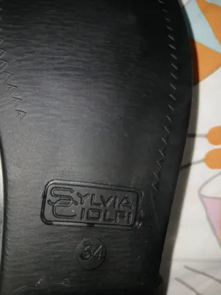 Zapatos niña plateados talla 34