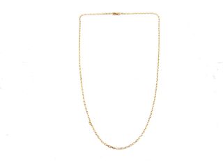 cadena oro 18k 26cm