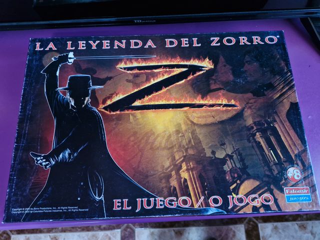 La leyenda del zorro EL JUEGO