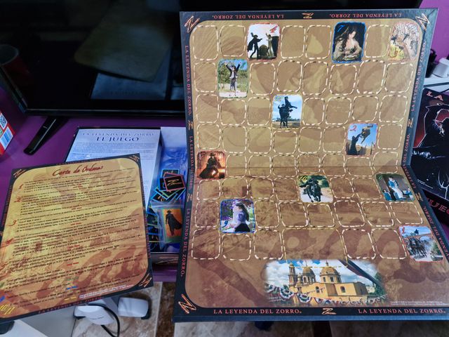 La leyenda del zorro EL JUEGO