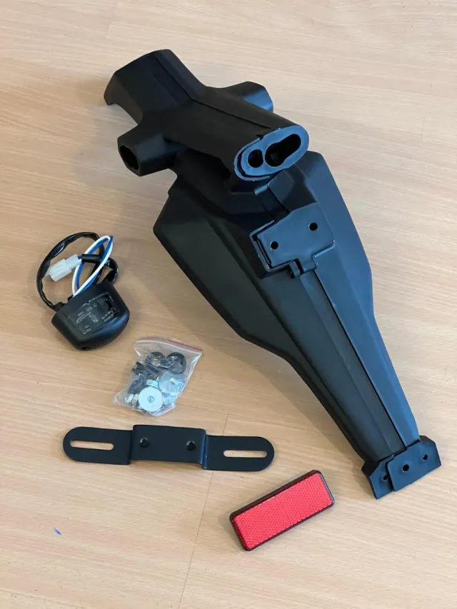 Soporte matrícula para Kawasaki Ninja ZX10R