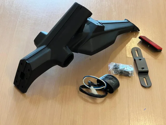 Soporte matrícula para Kawasaki Ninja ZX10R