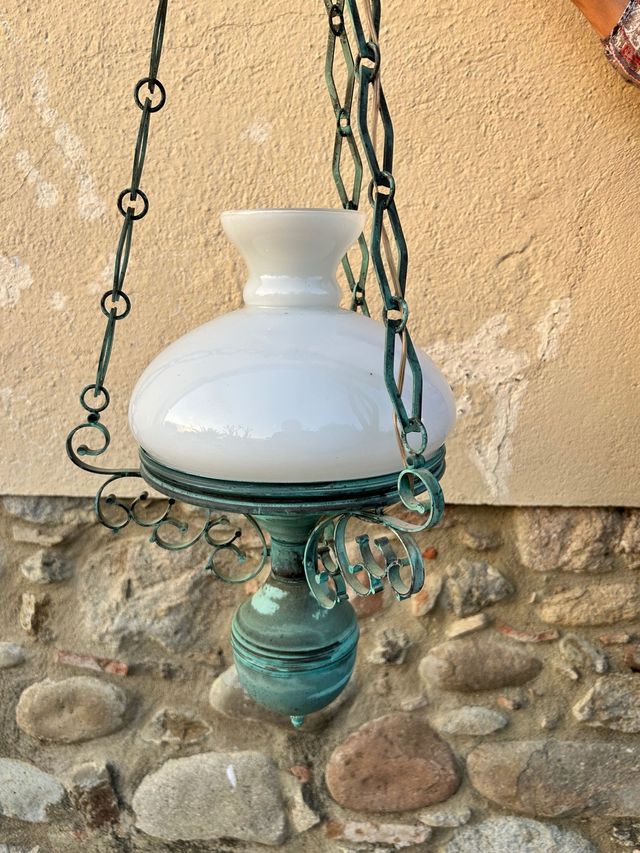 Lámpara de techo quinqué