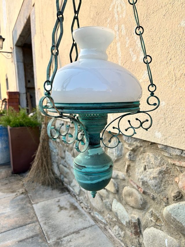 Lámpara de techo quinqué