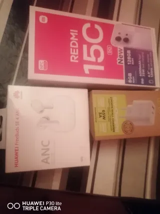 Xiaomi Redmi 15C 128GB con cargador y freebouds