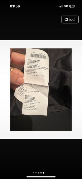 Vestito Miu Miu nero, elegante, corto.