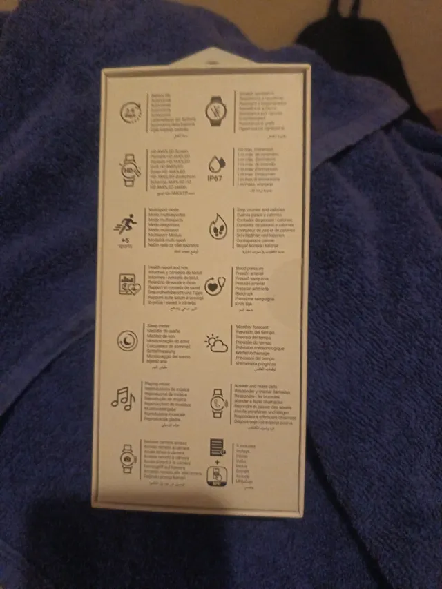 Smartwatch HD AMOLED IP67