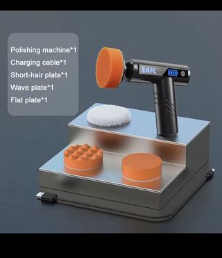 Pulidora Coche EAFC + Accesorios