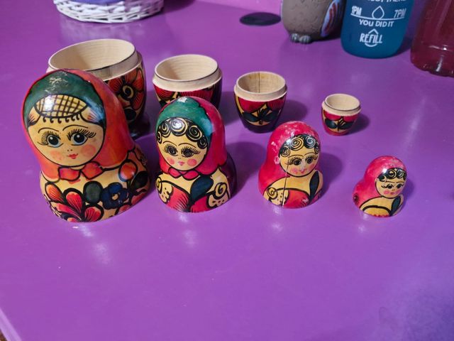 Matrioska muñeca típica rusa