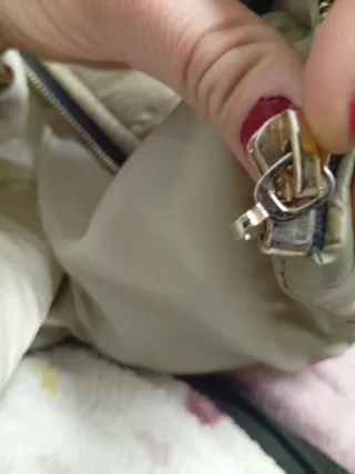 Anorak con capucha de pelo