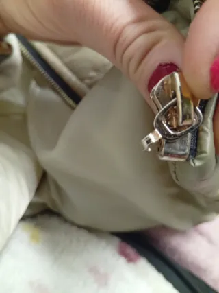 Anorak con capucha de pelo