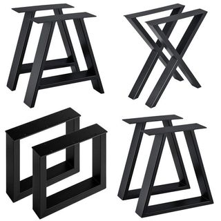 Patas de mesa de hierro negras