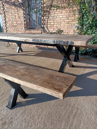 Patas de mesa de hierro negras