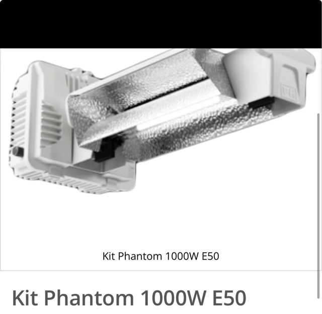 Kit Iluminación HPS 1000W Phantom E50