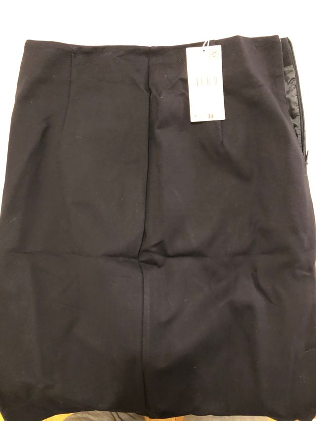 Saia justa Mango com abertura em malha Rome