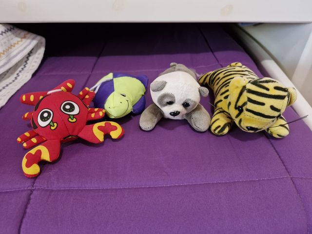 Lote de peluches pequeños de ANIMALES
