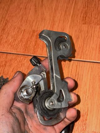 Juego Shimano Exage 7v cambio trasero