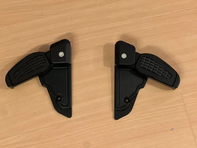 Reposapiés Vespa Trasero Negro