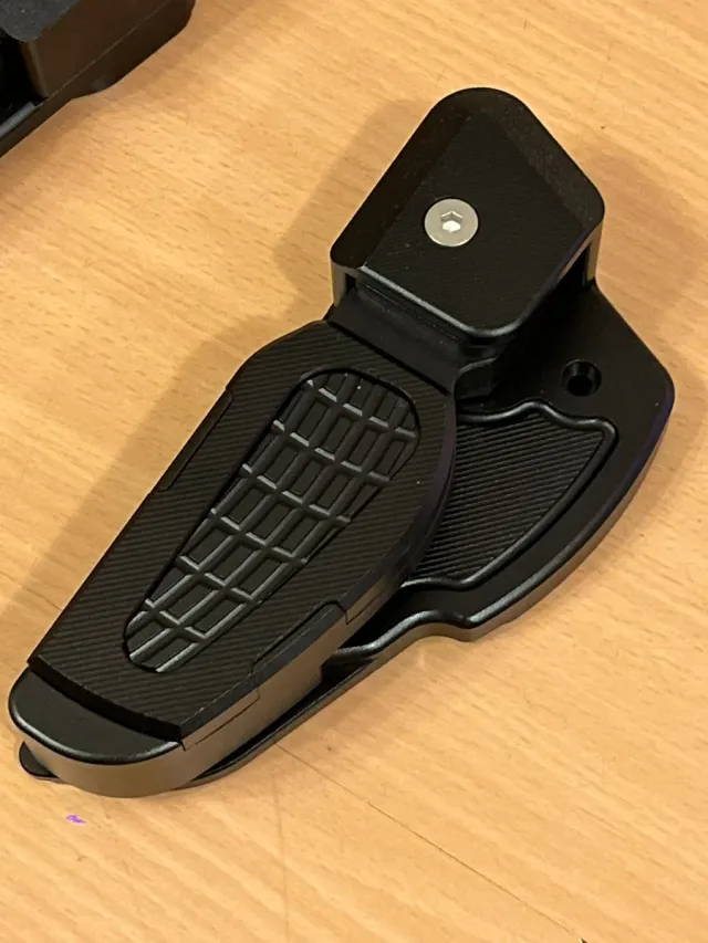 Reposapiés Vespa Trasero Negro