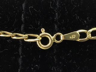cadena oro 18k 28cm