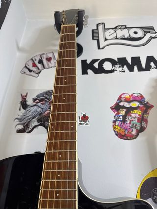 Guitarra Acústica Fender FA-125CE Negra