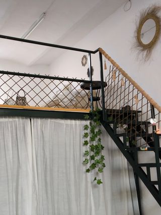 Visillos Ikea Gris y Blanco