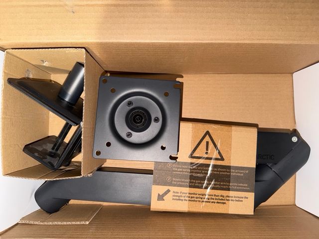 Brazo Soporte Monitor Arctic X1-3D Negro