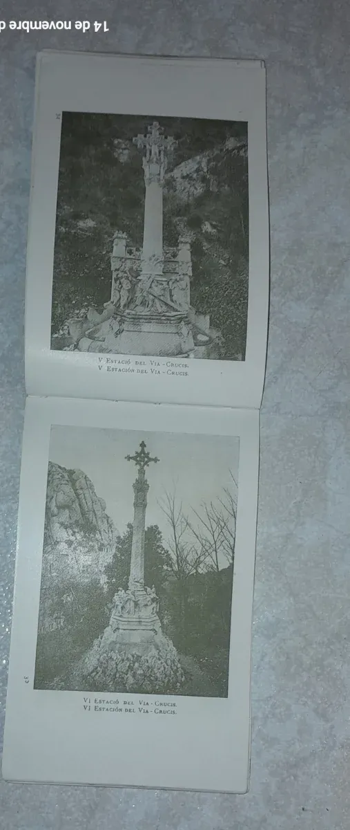 Postales Funicular Montserrat LOTE DE 4 LIBRILLOS