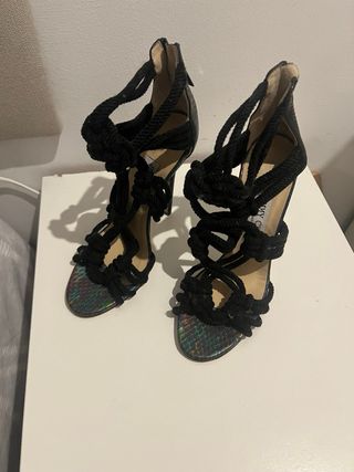 Sandalias Jimmy Choo Animal Print Talla 37