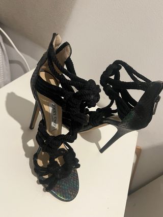 Sandalias Jimmy Choo Animal Print Talla 37