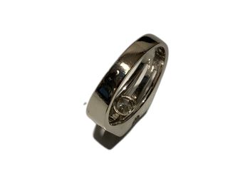 anillo oro 18k con piedra con diamante