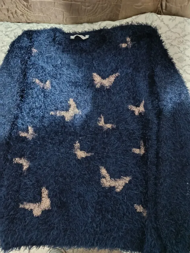 Jersey Liff azul y rosa talla M