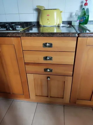 Cucina Cesar Ciliegio e Marmo