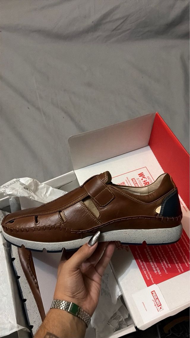 Sandalias Pikolinos Hombre Marrones